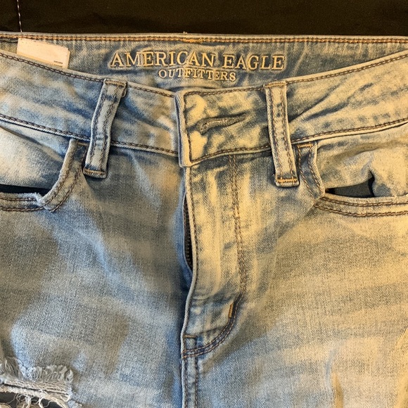 Light Wash Ripped Jeans - Picture 2 of 3